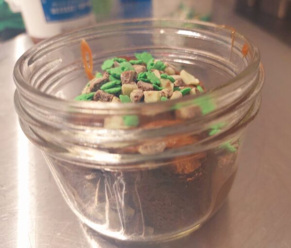 Andies Mint Brownie Supreme w/ Sanders Hot Fudge - 100mg
