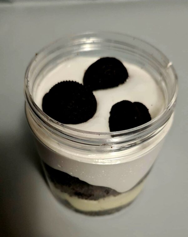 oreo brownie jar