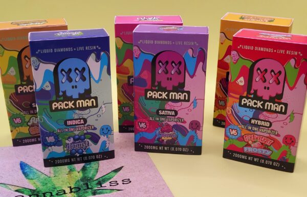 Pack Man V6 Liquid Diamonds Live Resin - 2000MG