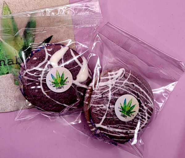 Grape Cream Cookie - 100mg