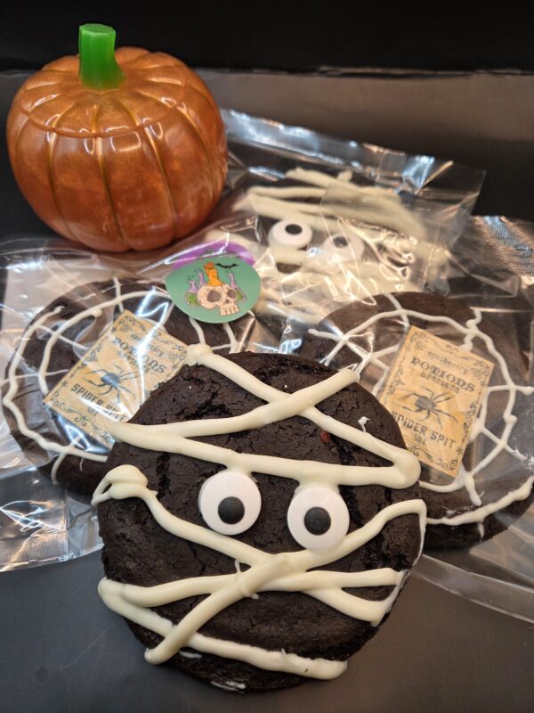 Chocolate gourmet Halloween cookies 200mg
